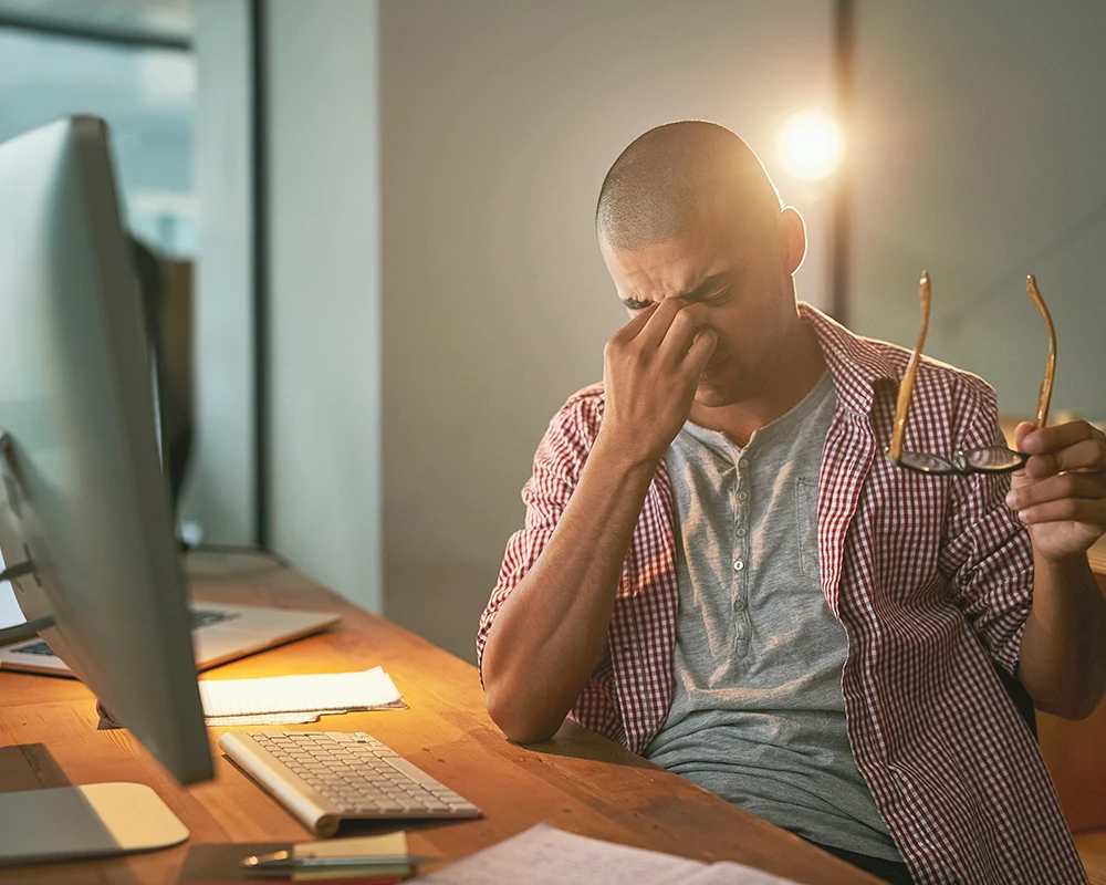 A Woman Affected by Her Past Relationship